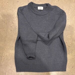 Wilfred Charcoal Crewneck Sweater